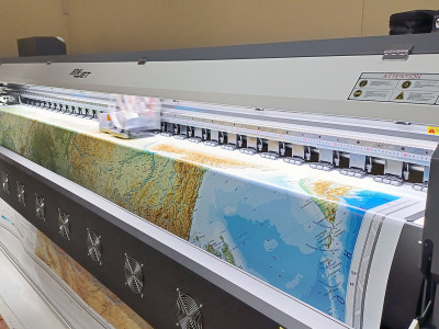 Экосольвентный принтер Ark-Jet Sol 3202 в РПК «Интерфорум Сервис»