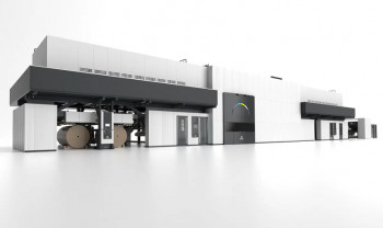 Изображение машины BHS Corrugated Jetliner Xceed, предназначенной для однпроходной печати по гофрокартону