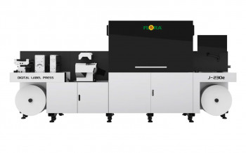 Изображение цифровой машины для печати этикетки Flora J-230e