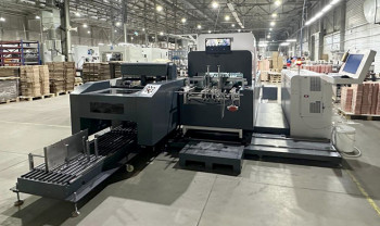 Машина для контроля качества упаковки Imavision DH-JP650 Star на производстве типографии “Альба-Плюс”