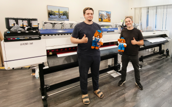 Mimaki UJV200-160 в компании "Сказитель"