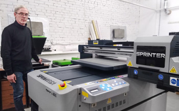 Планшетный УФ-принтер Sprinter DPP A1E в «Типографии Михаила Фурсова»