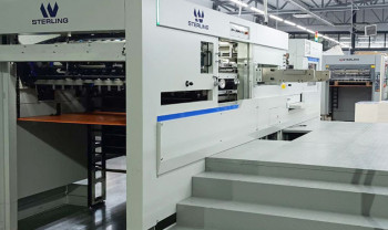 Уже второй высекальный пресс Sterling S-Cut 106C установлен компанией «Полиграфические машины» в Муроме