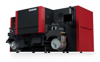 Рулонная струйная машина Xeikon для печати этикетки. Будет ли Xerox продавать оборудование такого типа — на момент написания новости не известно.
